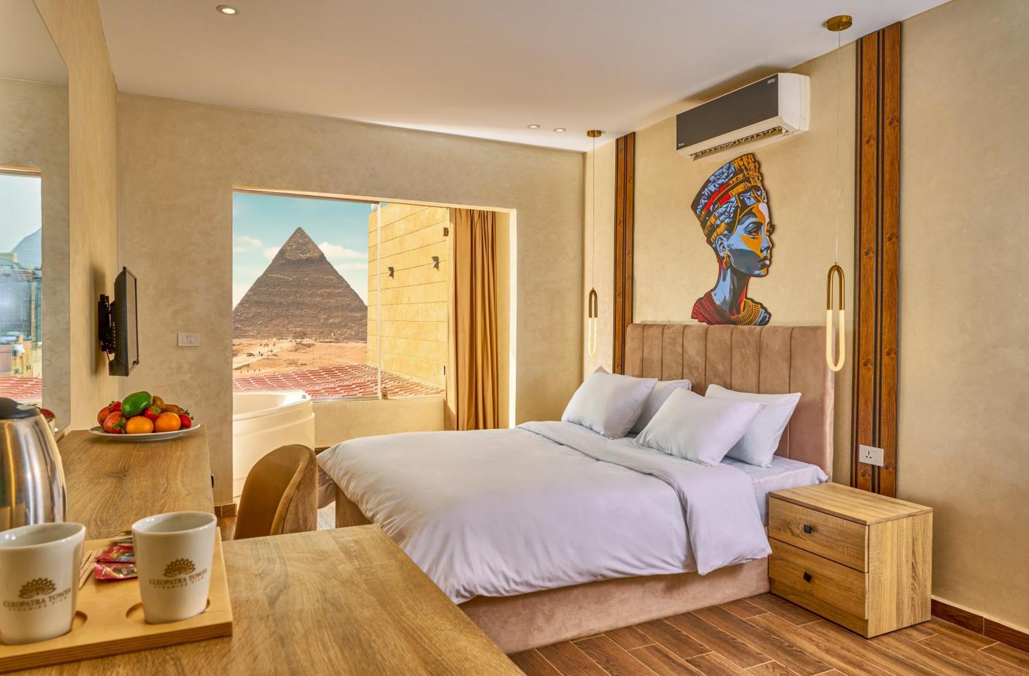 Hotel Cleopatra Tower Pyramids View Il Cairo